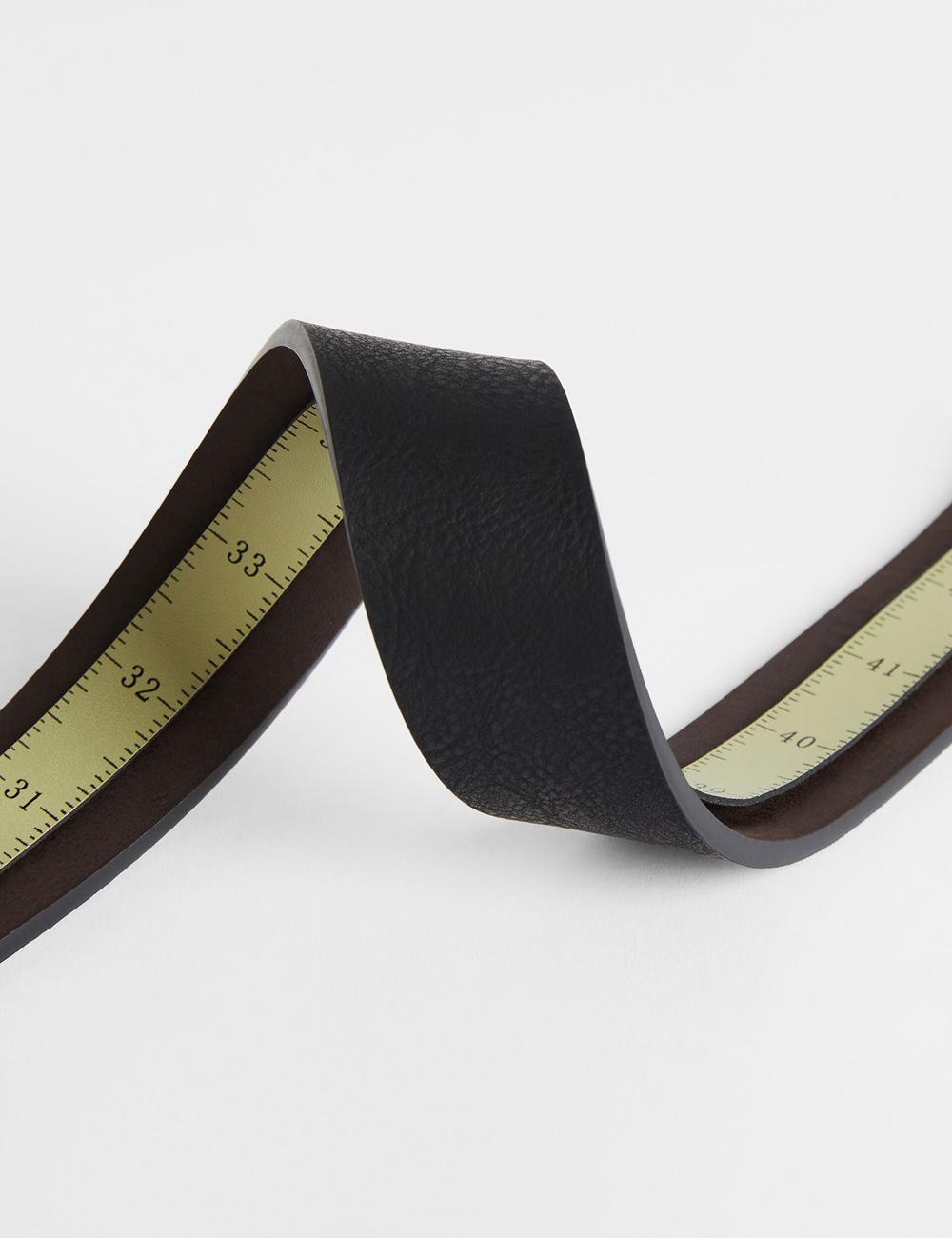 Men Ted Baker RATE - Faux Leather Belt Gift Set Belts Black | Australia  58472-FISE