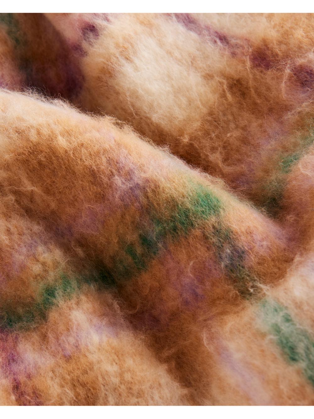 Women Ted Baker CHELLIS - Checked Fringed Edge Woven Scarves Multicol | Australia  06192-RMGX